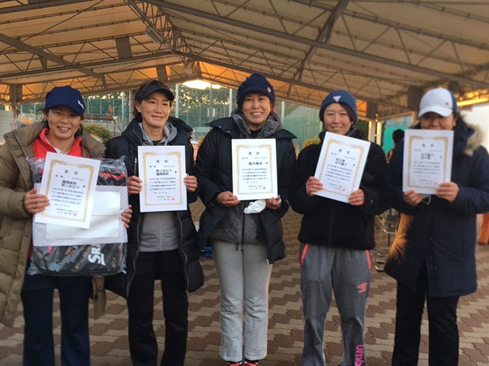 東京都市町村テニス選手権大会(個人戦)(2022.2.6)