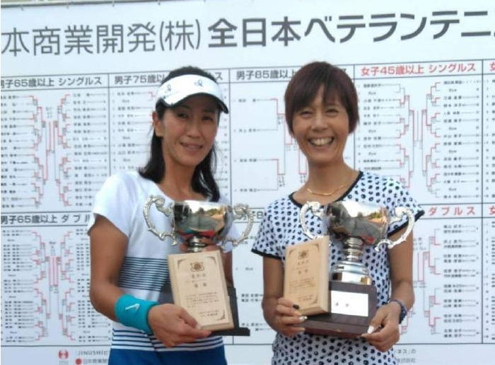 全日本テニス選手権女子ダブルス優勝（2018/10/14）